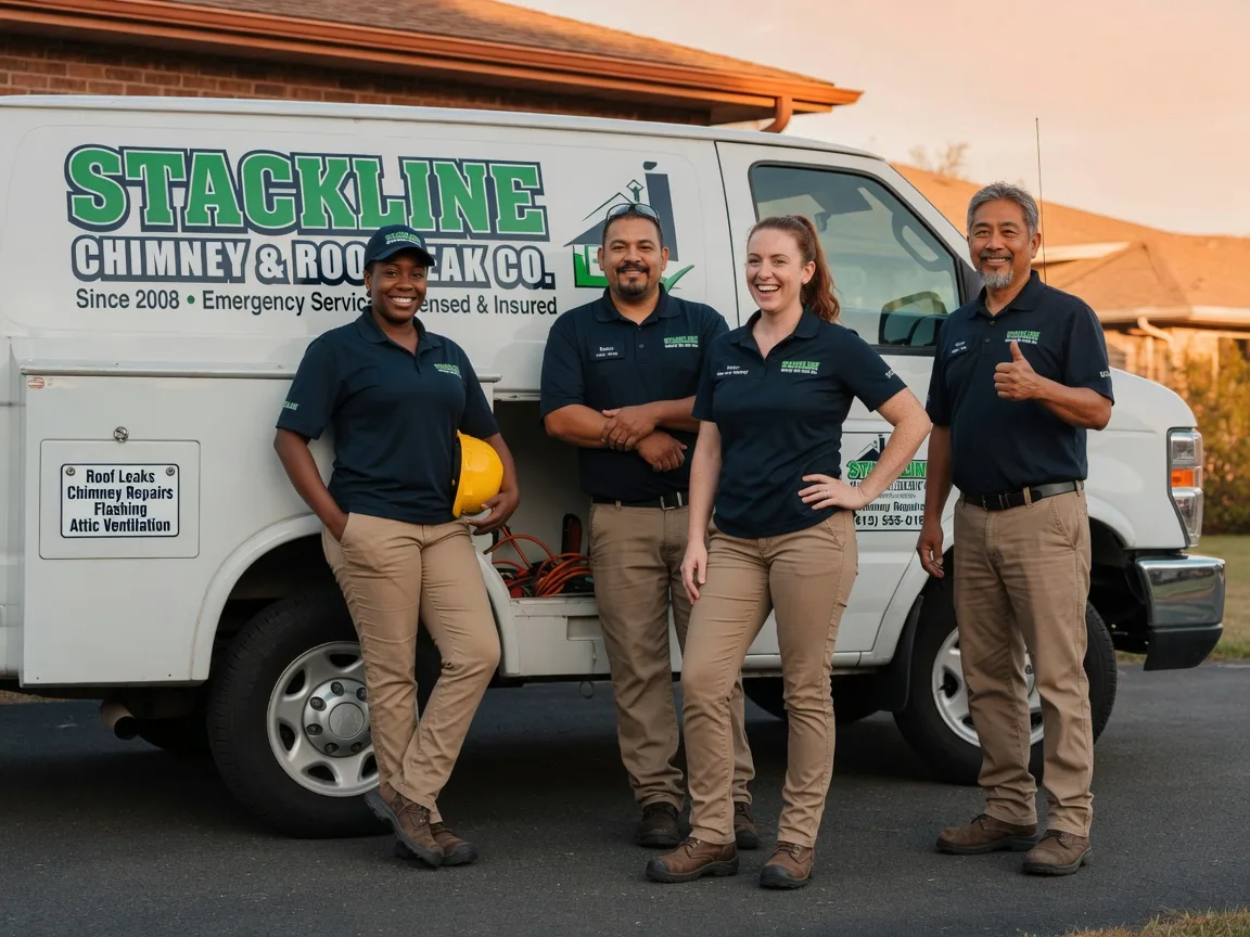 Chimney flashing repair company in Walker, LA